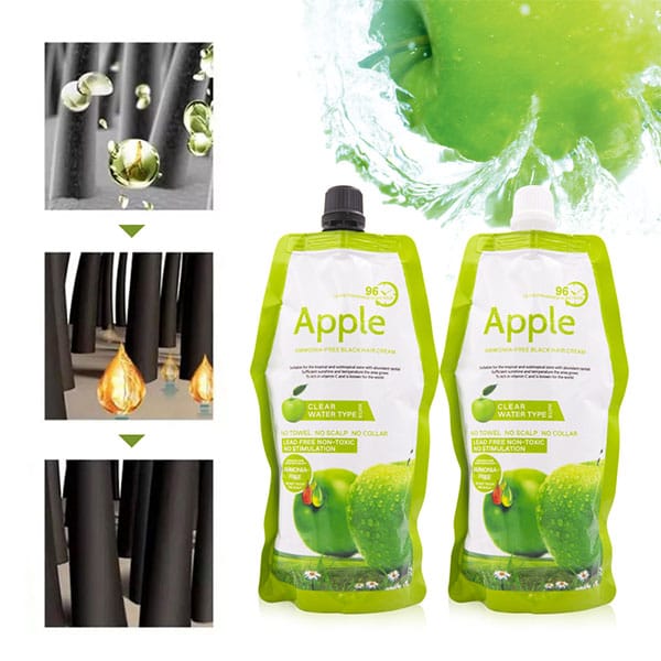 Apple Hair Color – Black (Ammonia-Free)