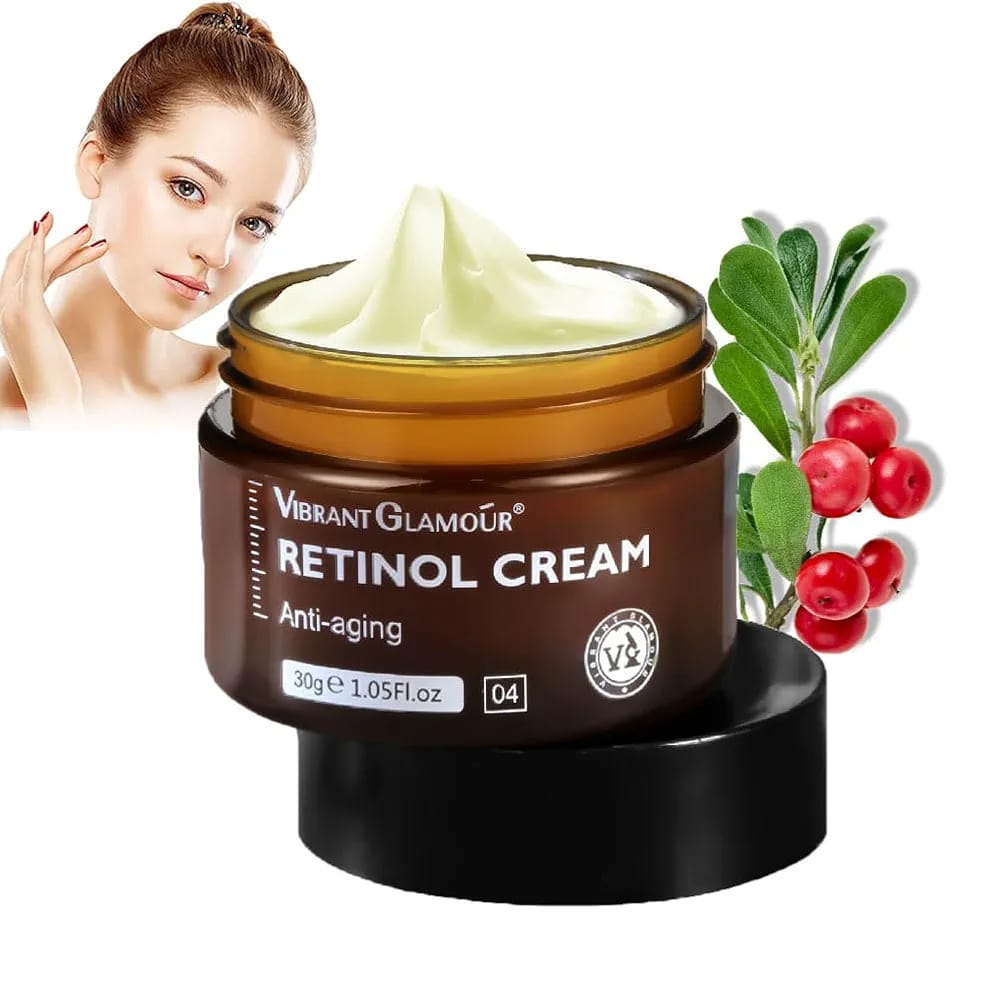 كريم الوجه من Vibrant Glamour بخلاصة الريتينول للعناية بالبشرة