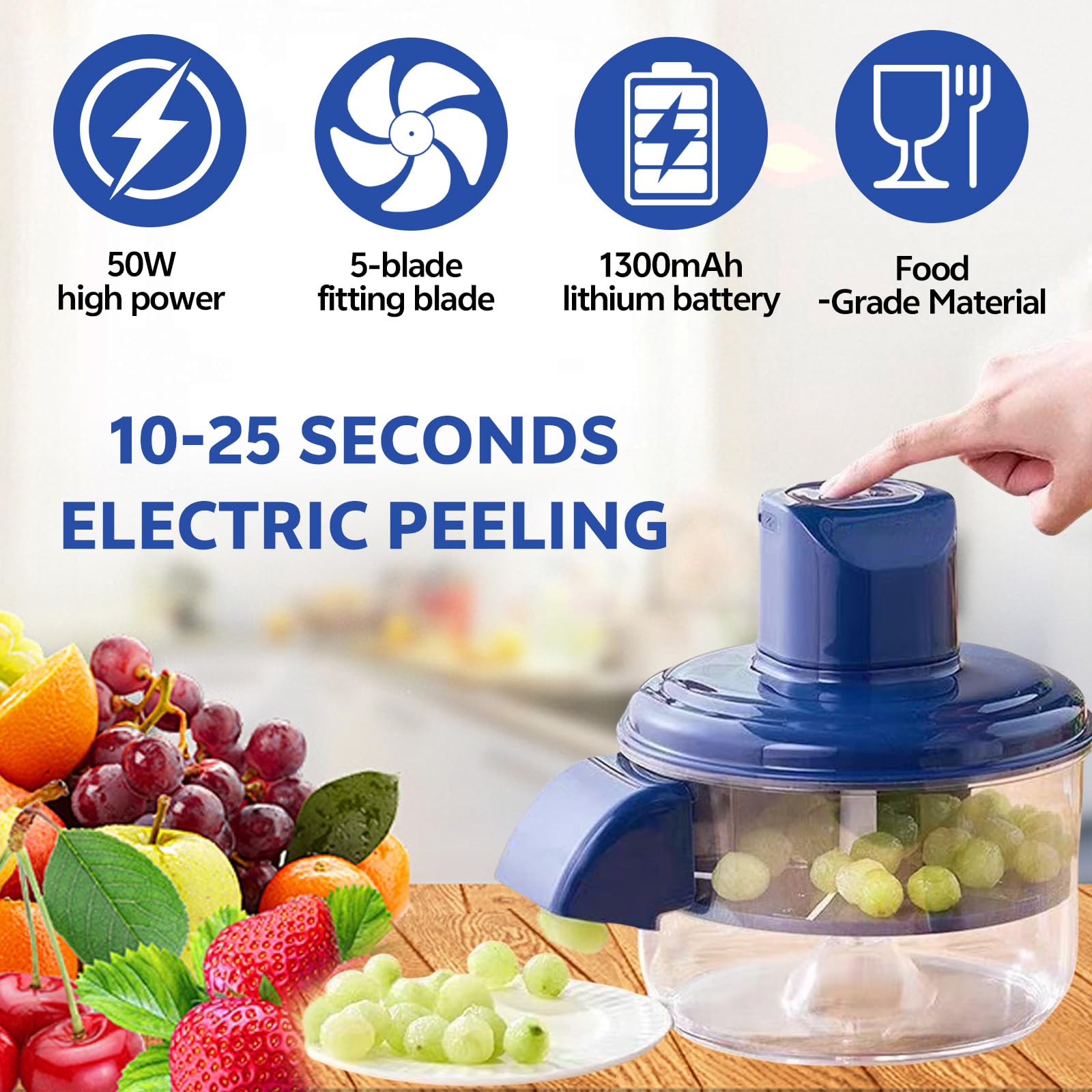 “Effortless Peeling for Fruits & Veggies — No More Mess, No More Hassle!