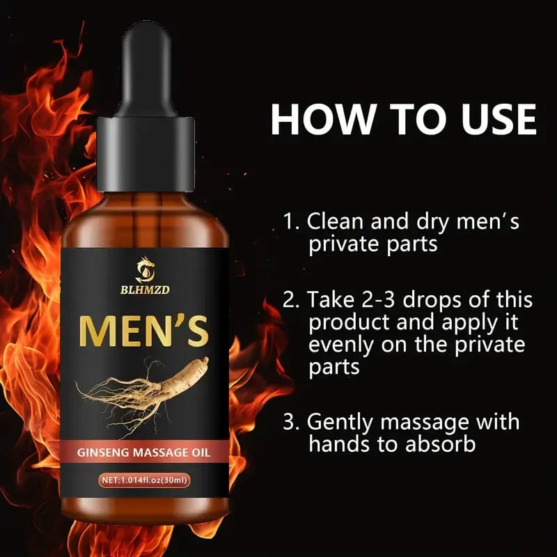 Oyster Massage Essential Oil for Men