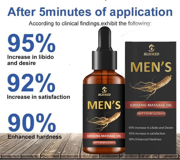 Oyster Massage Essential Oil for Men