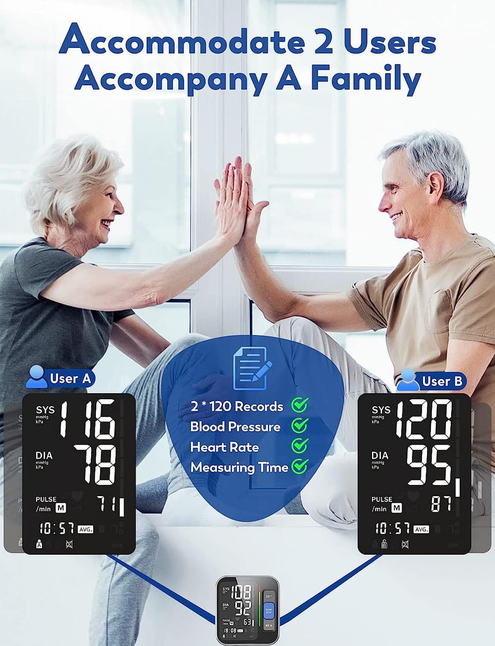 نظام Intelli يجعل فحص ضغط الدم والسكر في المنزل أمرًا سهلا.