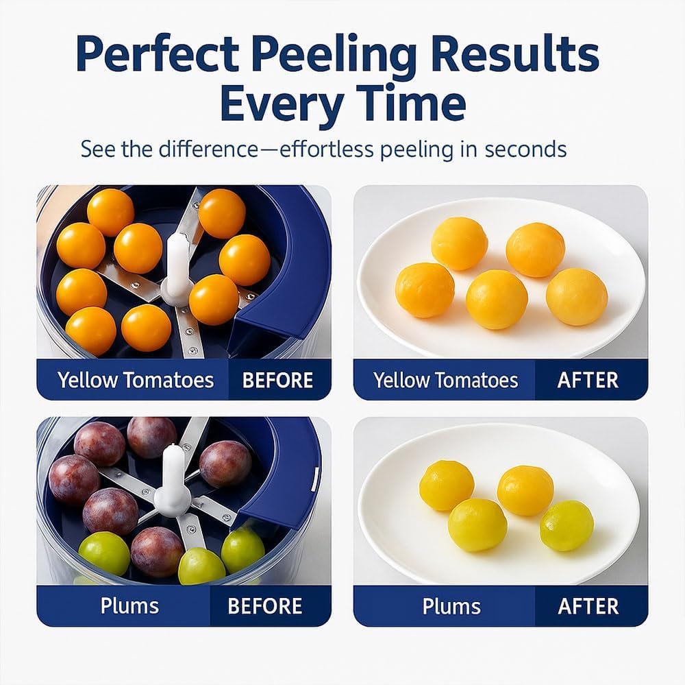 “Effortless Peeling for Fruits & Veggies — No More Mess, No More Hassle!